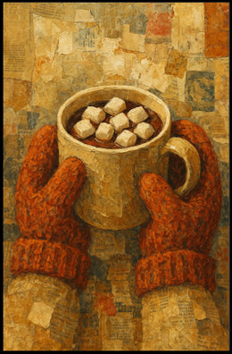 Cozy Winter Warmth Poster