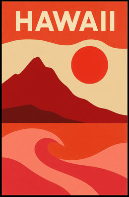 Hawaii Vibrant Landscapes Poster