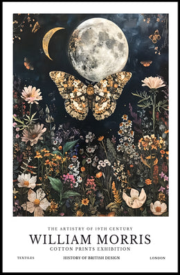 William Morris Celestial Nature Vintage Artistic Poster