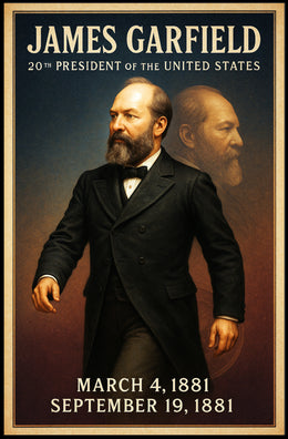 James Garfield 20th President Poster PosterGoat