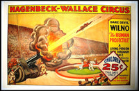 Hagenbeck-Wallace Circus – Daredevil Wilno Poster