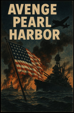 Avenge Pearl Harbor Poster