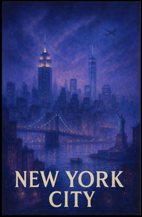 New York City Skyline Poster
