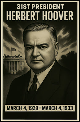 Herbert Hoover 31St President Poster