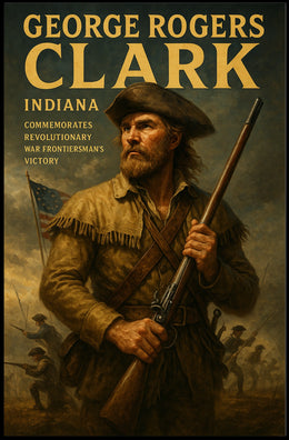 George Rogers Clark Revolutionary War Poster