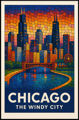 Chicago The Windy City Poster