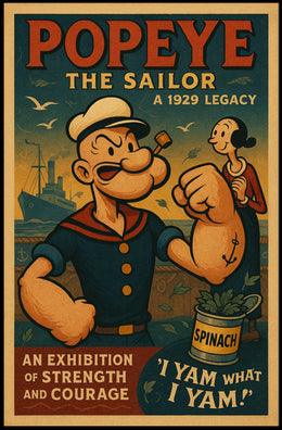 Popeye 1929 Art Poster POP-159