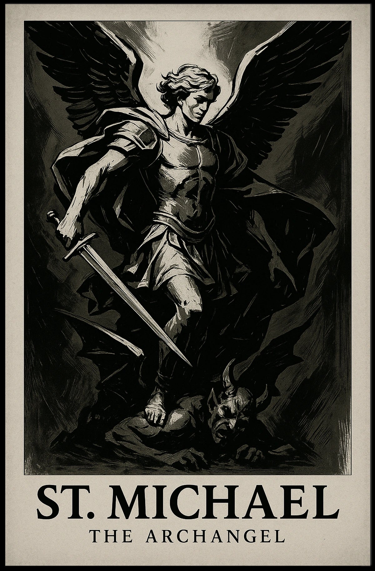 St. Michael The Archangel Poster