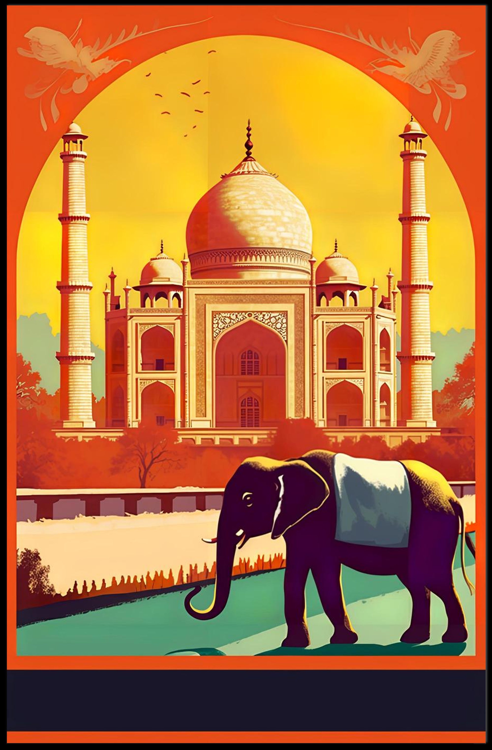 Majestic India Poster