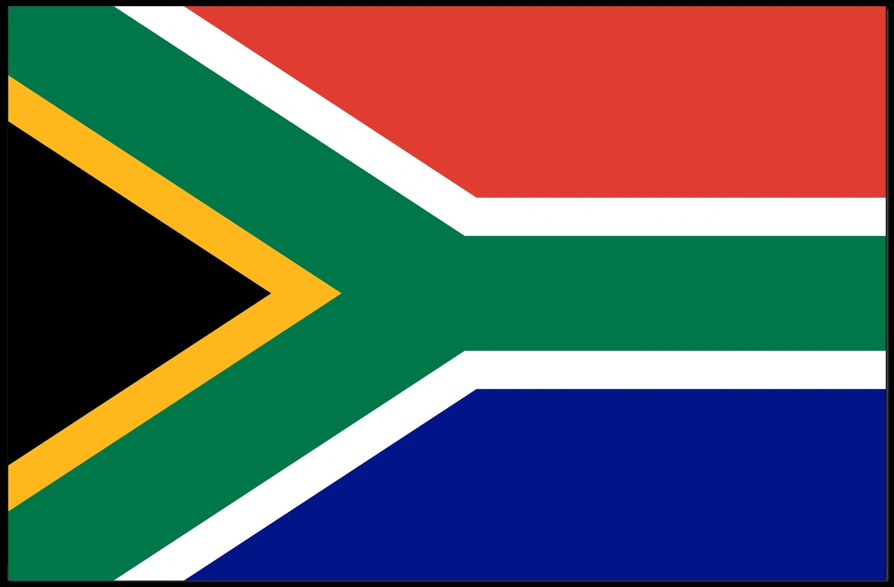 South Africa Flag Poster