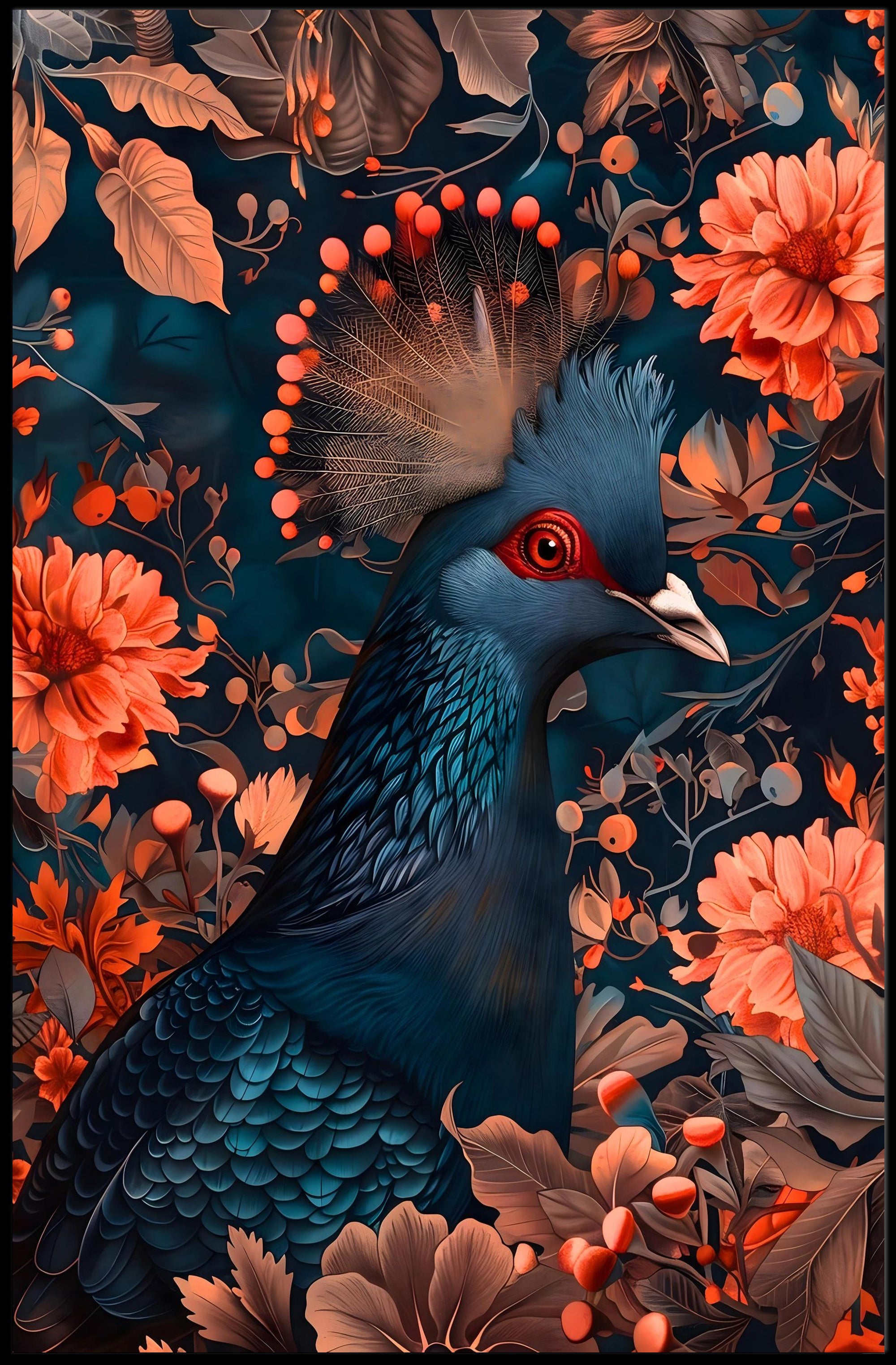 Majestic Avian Artistry Wall Art Print