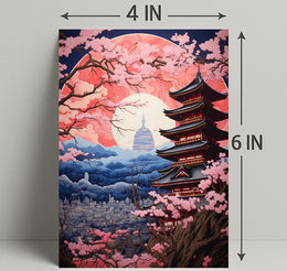 Cherry Blossom Serenity Poster