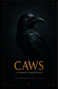 Caws A Cinematic Poster Design Poster