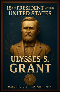 Ulysses S. Grant  18th President Poster PosterGoat