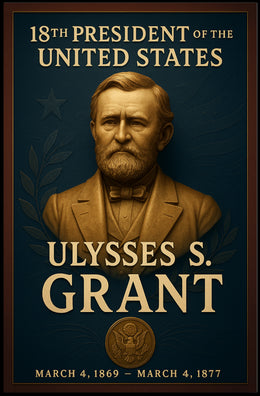 Ulysses S. Grant  18th President Poster PosterGoat