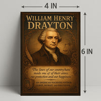 William Henry Drayton American Founding Father Poster PosterGoat