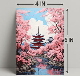 Cherry Blossom Serenity Poster