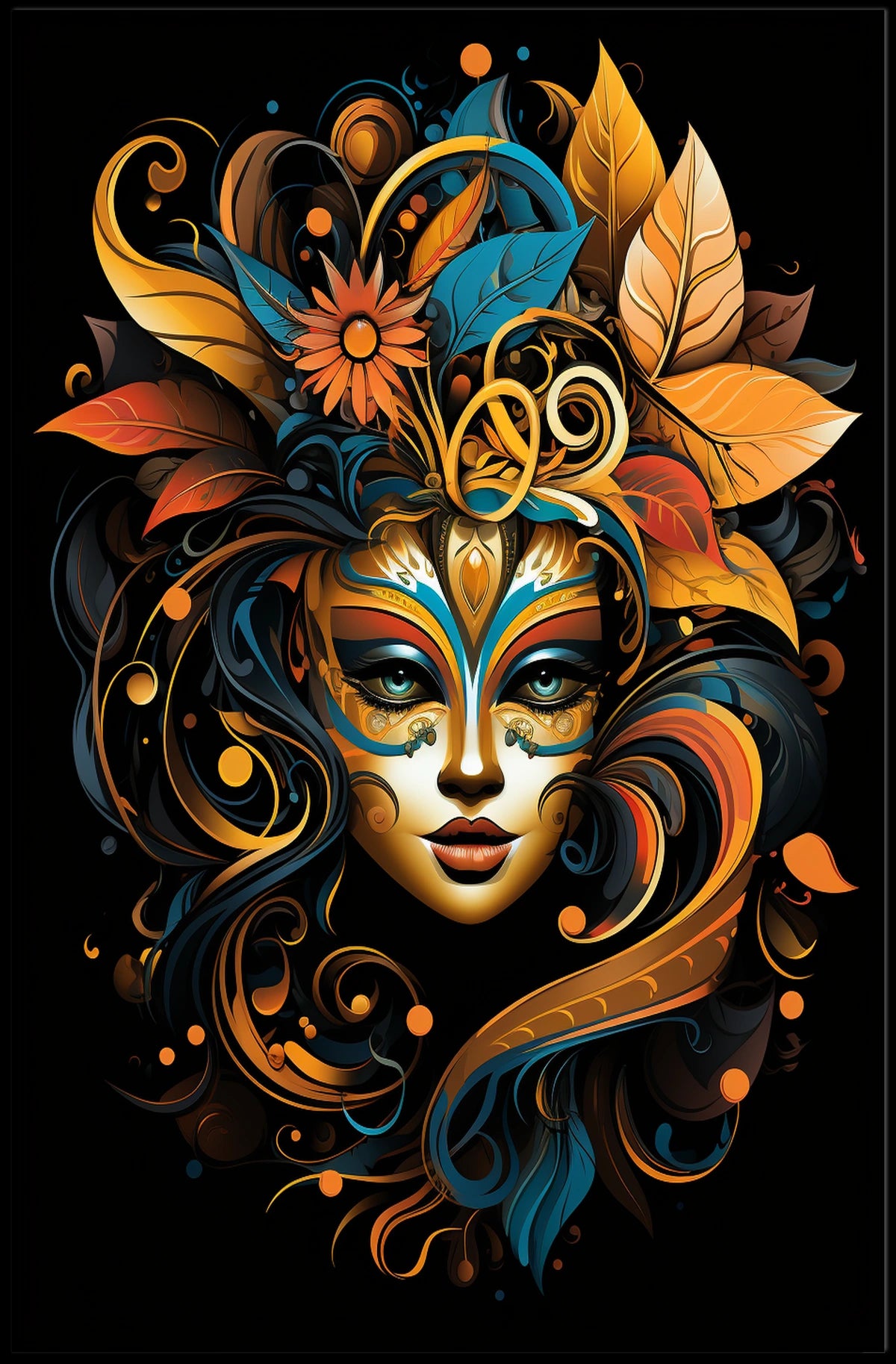 Enchanted Autumn Masquerade