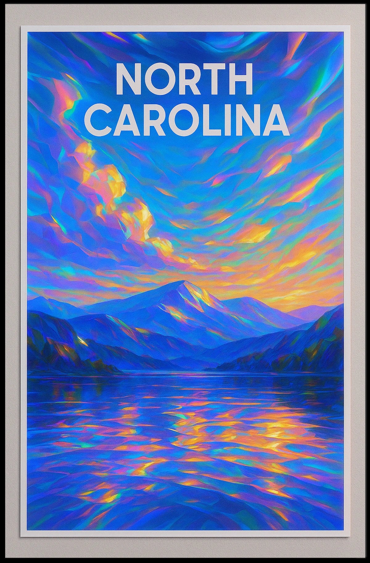 North Carolina Landscape Poster