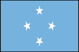 Micronesia, Federated States of Flag Poster
