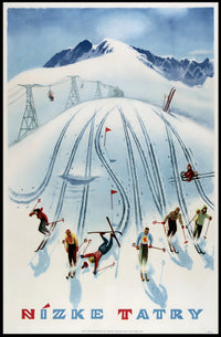 Nízke Tatry Ski Adventure Poster