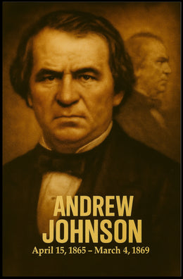 Andrew Johnson 17Th President Poster