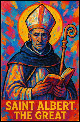 Saint Albert The Great Poster