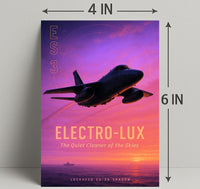 Lockheed ES-3A Shadow Electro-Lux Poster PosterGoat