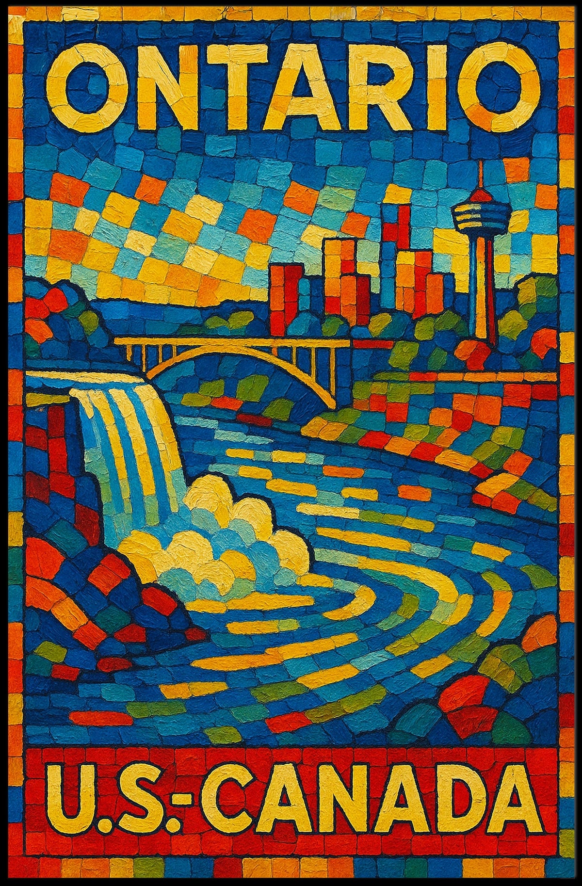 Ontario U.S.-Canada Connection Poster