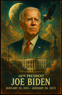 Joe Biden 46Th President Poster
