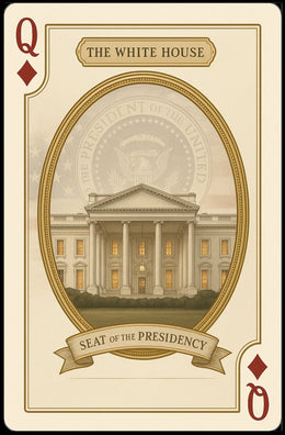 White House Seat Of The Presidency Wall Art Poster