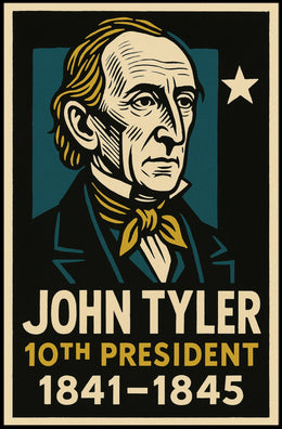 John Tyler 10th President Poster