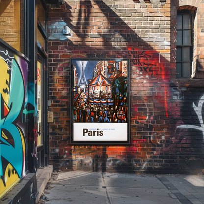 Paris – Bastille Day Celebration Poster