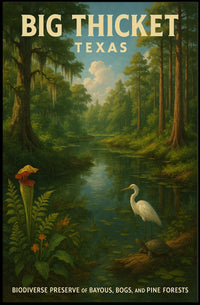 Big Thicket Texas Poster