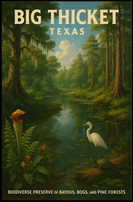 Big Thicket Texas Poster