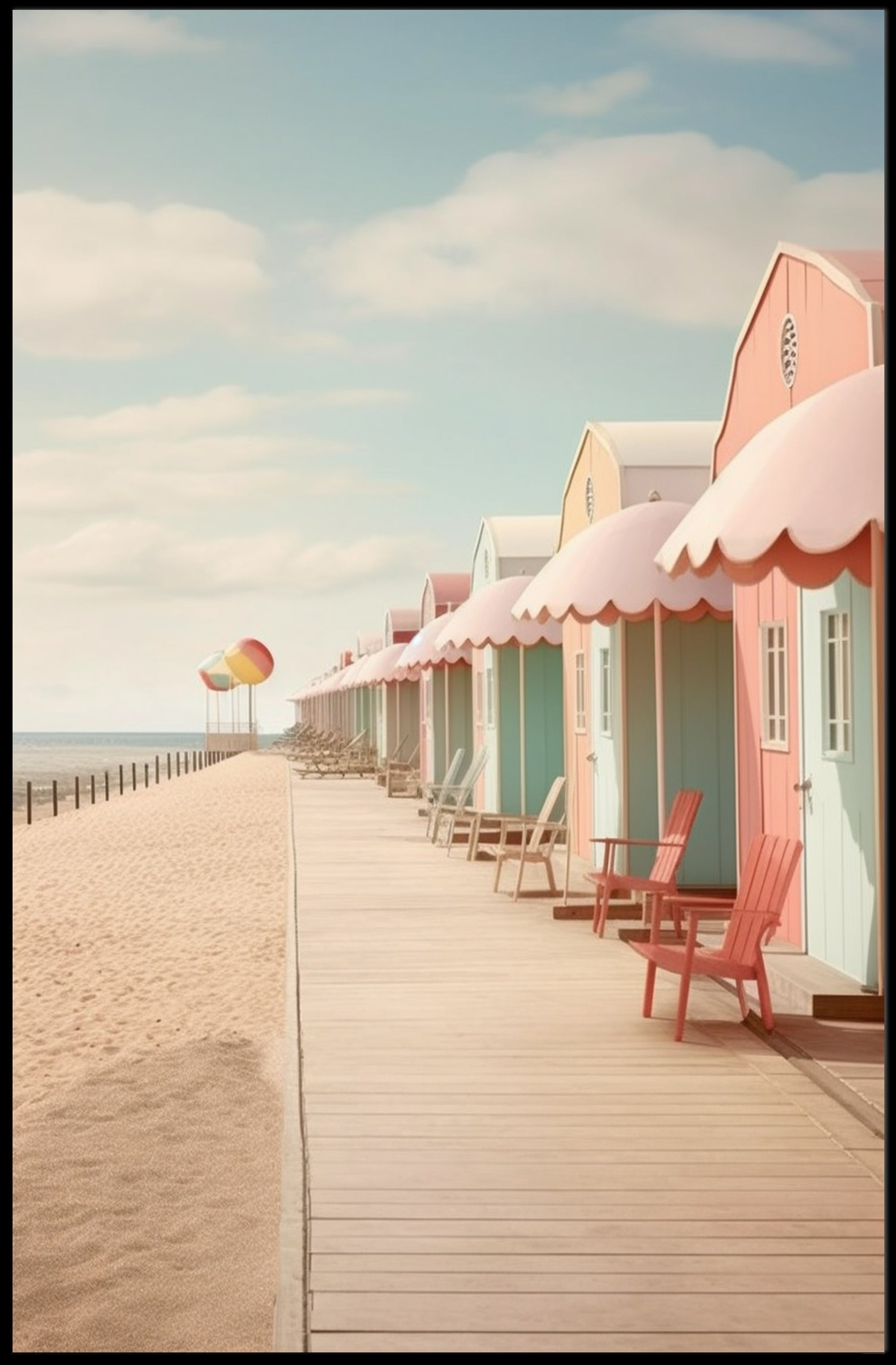 Seaside Serenity Poster