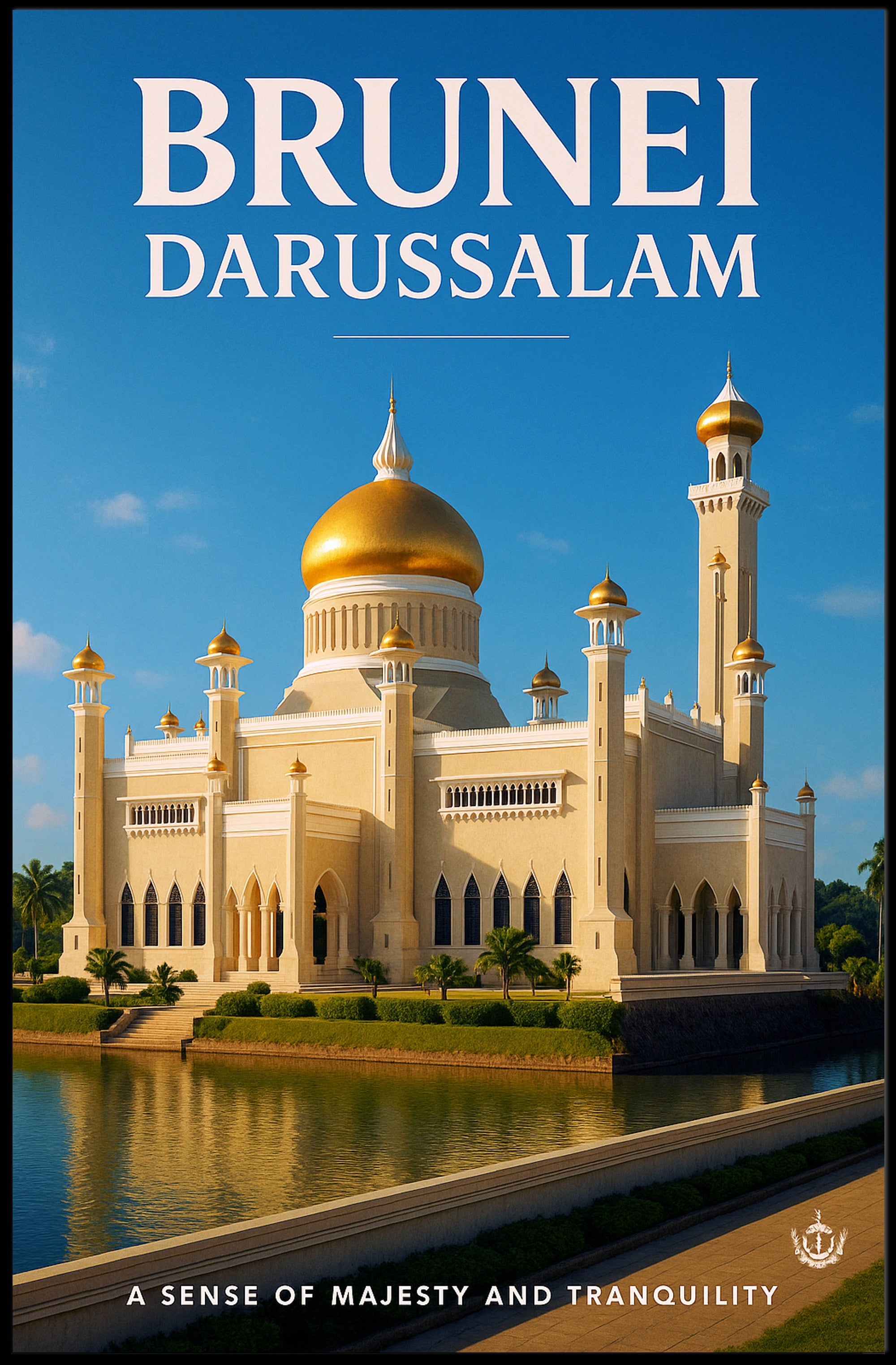 Brunei Darussalam A Sense of Majesty Poster PosterGoat