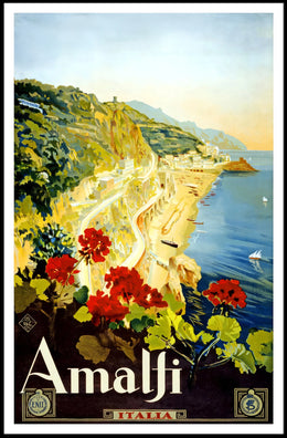 Amalfi Italia Poster