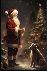 SantaS Winter Wonderland Poster