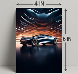 Futuristic Elegance Poster