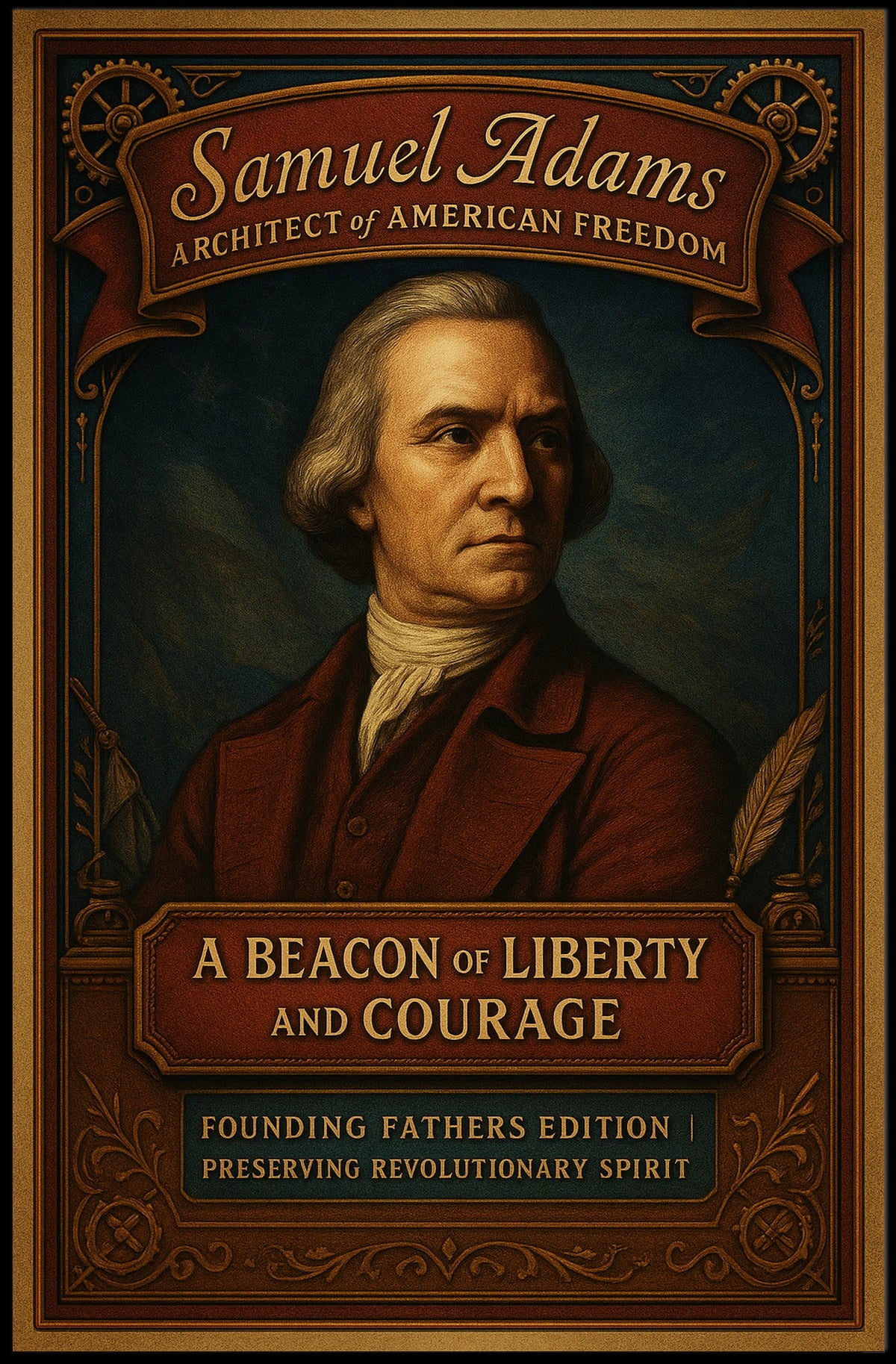 Samuel Adams Architect of American Freedom Poster