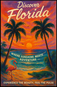 Discover Florida Poster