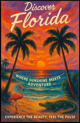 Discover Florida Poster