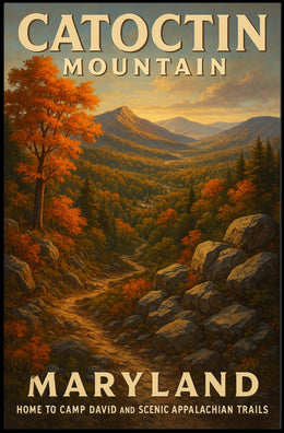 Catoctin Mountain MarylandS Scenic Poster
