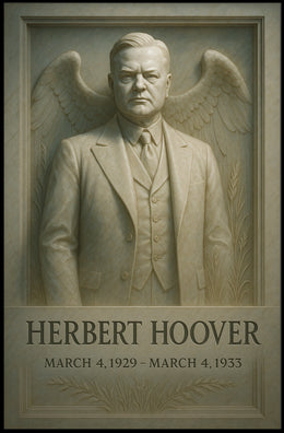 Herbert Hoover Presidential Era Poster