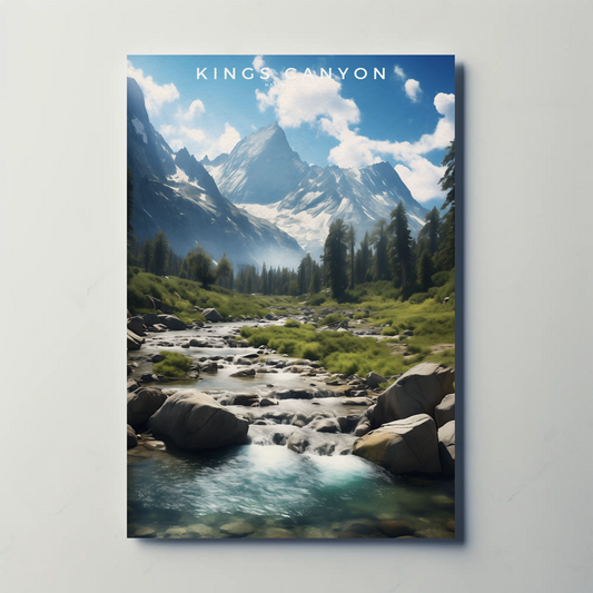 Kings Canyon National Park Poster