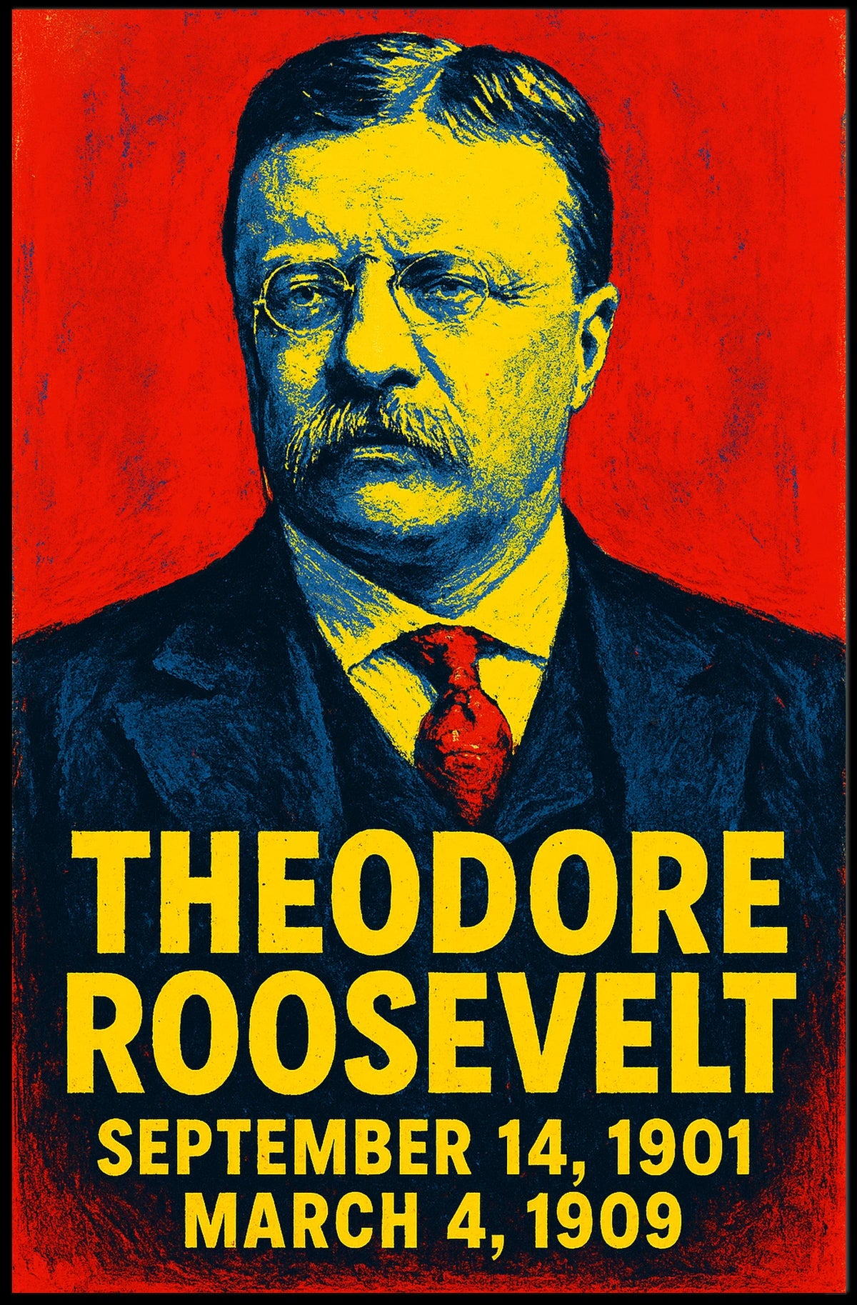 Theodore Roosevelt 26Th President Poster