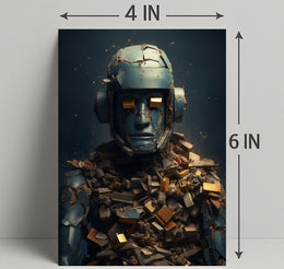 The Mechanical Sentinel Poster PosterGoat