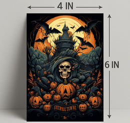 Haunted Halloween Night Poster