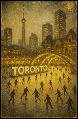 Toronto Winter Wonderland Poster